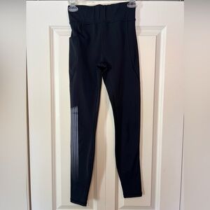 Savage x Fenty Sport women’s black leggings. Size medium. Side pockets.